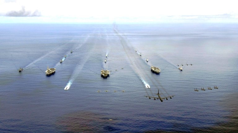 Three Navy Carriers Will Train Together Amid Concerns About Overall Readiness