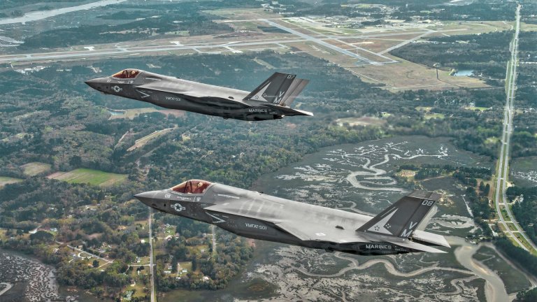 Marine Corps F-35B Has Crashed Near MCAS Beaufort In South Carolina